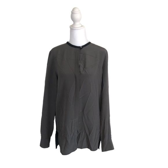 Vince Gray and Black Tunic Top - Picture 10 of 11